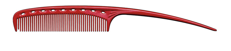 YS Park 104 Half-Moon Tail Comb - Red