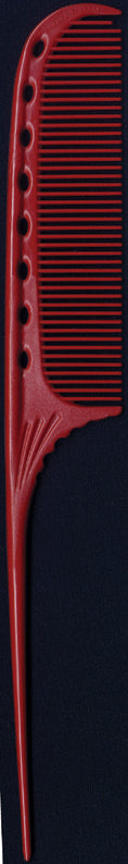 YS Park 105 Tail Comb (3/4") - Red