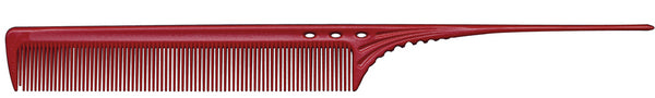 YS Park 106 Extra Long Tail Comb - Red