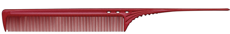YS Park 106 Extra Long Tail Comb - Red