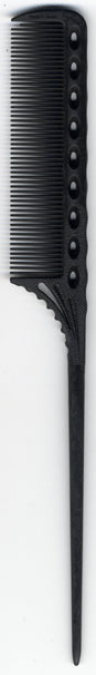 YS Park 107 Super Winding Tail Grip Comb - Carbon