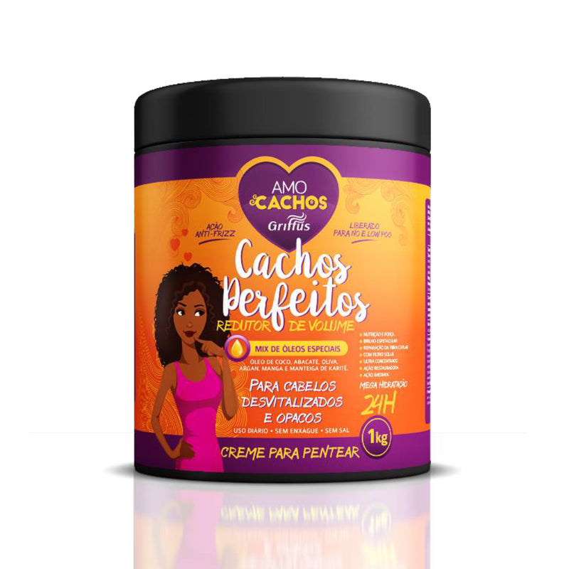 Griffus Amo Cachos Perfect Curls Detangling Leave-In Cream