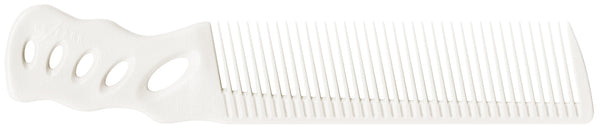 YS Park 208 Angle Comb - White