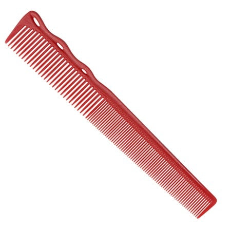 YS Park 252 Short Hair Design Flex Shape Memory Comb - Red