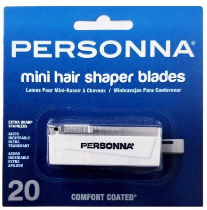 Personna Mini Hair Shaper Blades 20 Pack (8900B)