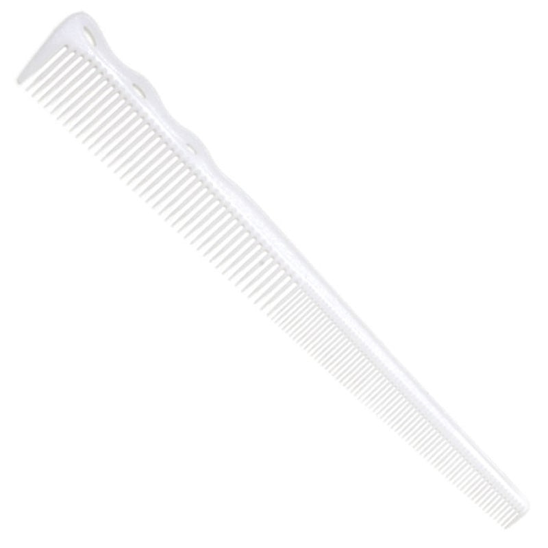 YS Park 254 Short Hair Design Flex Shape Memory Comb - White