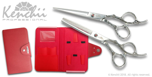 Kenchii Professional Rose Scissor & Thinner Set