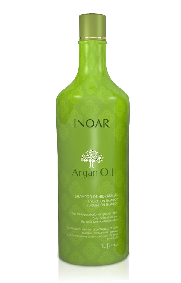 Inoar Argan Oil Back Bar Shampoo 1L/33.8oz