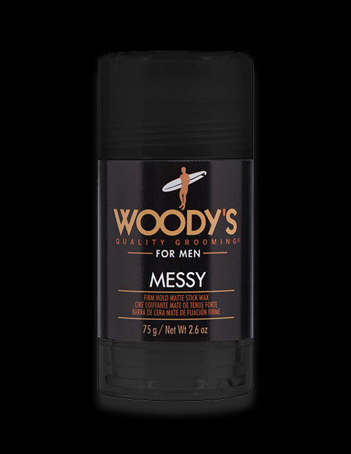 Woody's Messy Styling Stock Pomade for Men (2.6oz/75g)