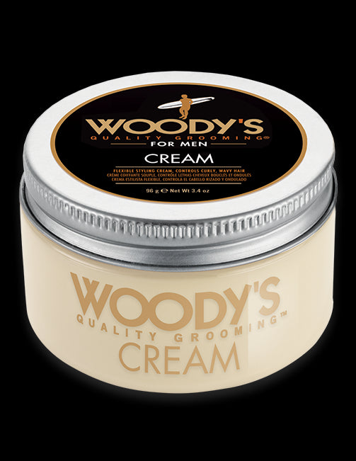Woody's Flexible Styling Cream Pomade for Men (3.4oz/96g)