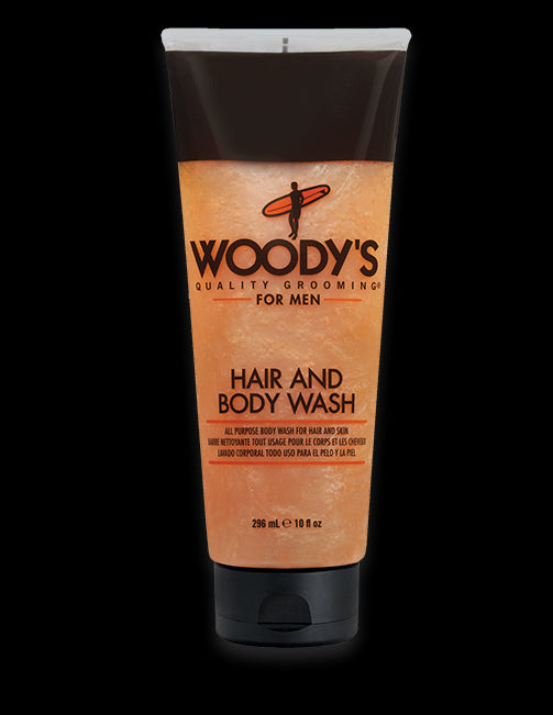 Woody's Hair & Body Wash for Men (296ml/10oz)