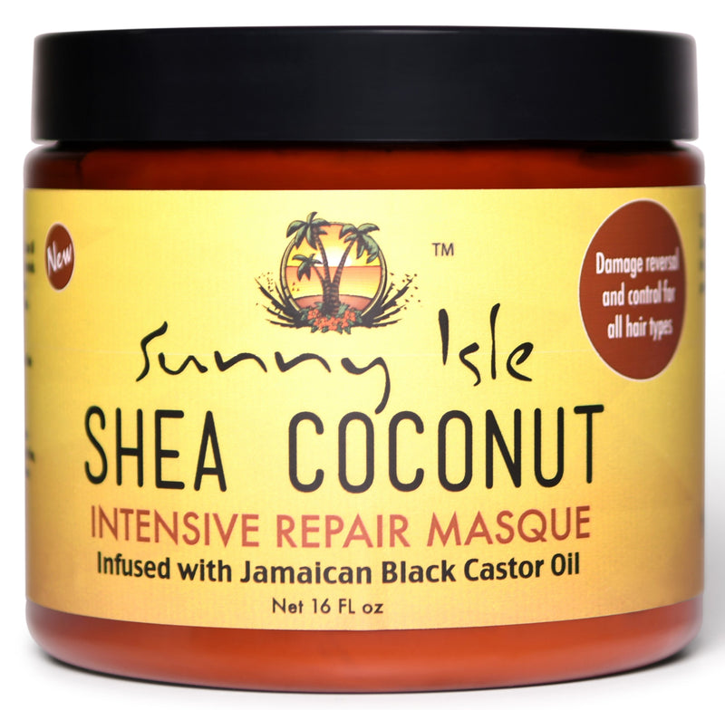 Sunny Isle Shea Coconut Intensive Repair Masque (16oz)
