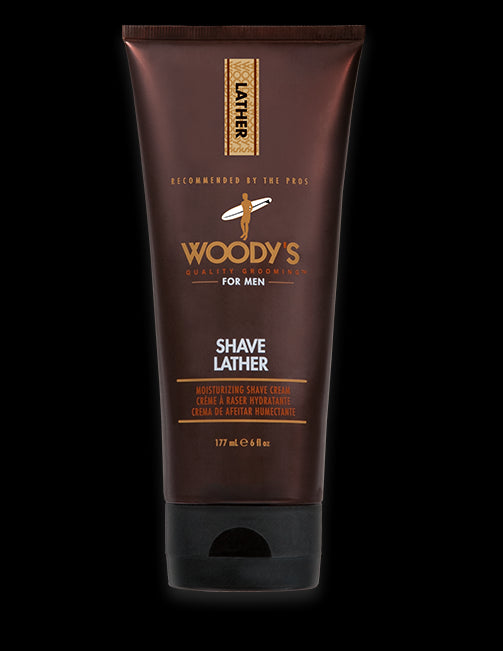 Woody's Moisturizing Shave Lather for Men (177ml/6oz)