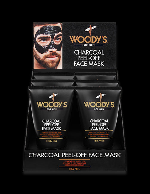 Woody's Charcoal Peel-Off Face Mask (118ml/4oz)