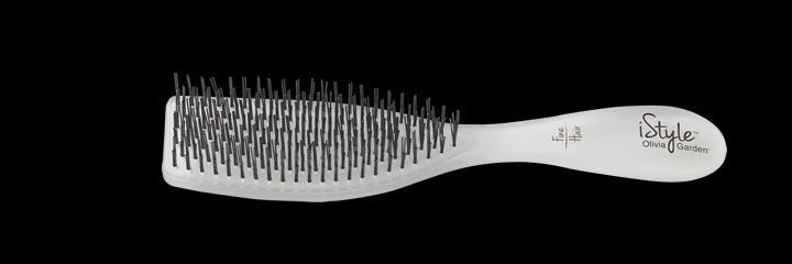 Olivia Garden iStyle Compact Styling Brush for Fine, Medium, or Thick Hair (IS)