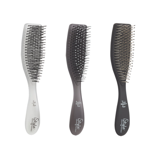 Olivia Garden iStyle Compact Styling Brush for Fine, Medium, or Thick Hair