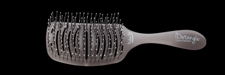 Olivia Garden iDetangle Flexible Vented Brush for Fine, Medium, or Thick Hair (ID)