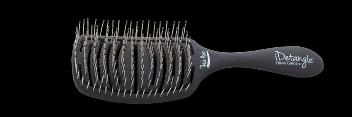 Olivia Garden iDetangle Flexible Vented Brush for THICK Hair (ID-TH)