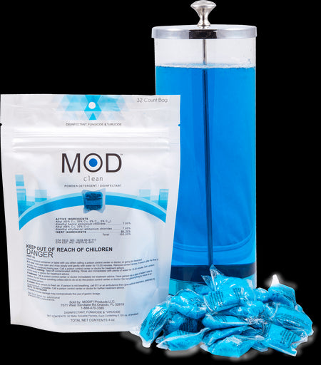 MOD Clean Pre-Measured Disinfectant Pods for Salons and Barbershops (32ct.)