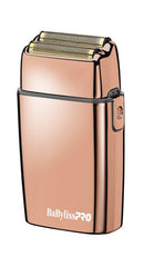 BaByliss PRO Cordless Rose Gold  Metal Double Foil Shaver (FXFS2RG)