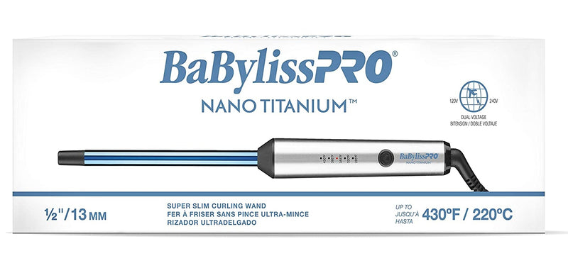 BaByliss Pro Nano Titanium Curling Wand