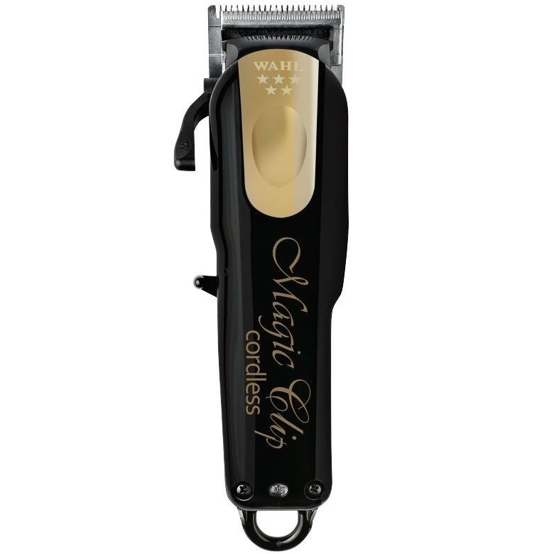 Wahl 5 Star Black and Gold Cordless Magic Clip Clipper (Limited Edition)