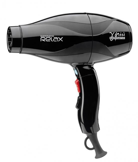 GammaPiu Relax Hair Dryer - Black