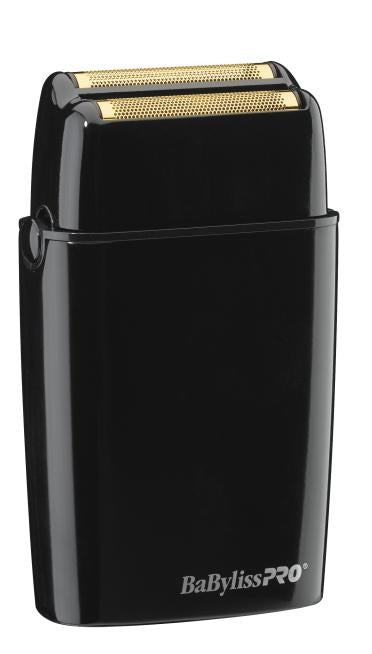 BaBylissPRO BlackFX Cordless Metal Double Foil Shaver (FXFS2B)