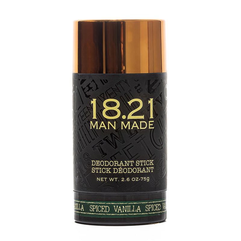 18.21 Man Made Aluminum-Free Spiced Vanilla Luxury Deodorant (2.6oz)