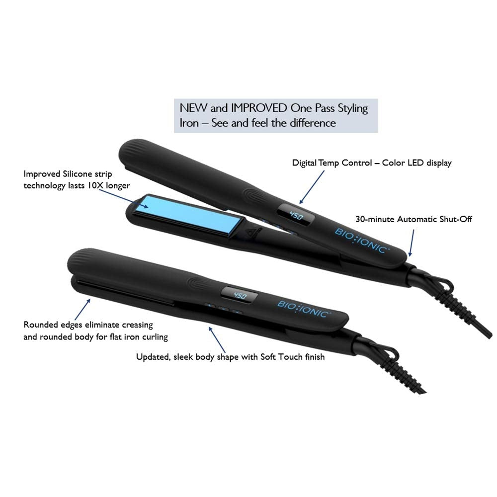 Bio Ionic Nano Ionic MX OnePass Pro Styling Flat Iron - 1 display picture 2