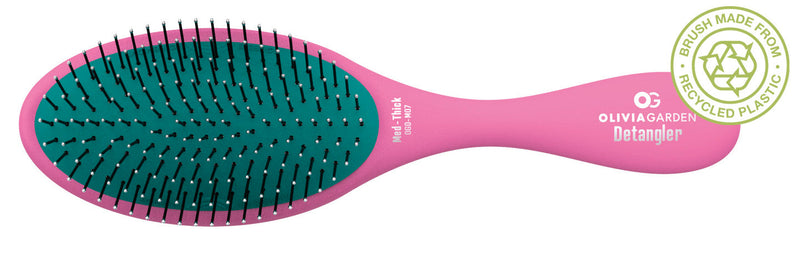 Olivia Garden Recycled OG Detangling Brush Collection for Medium-Thick Hair