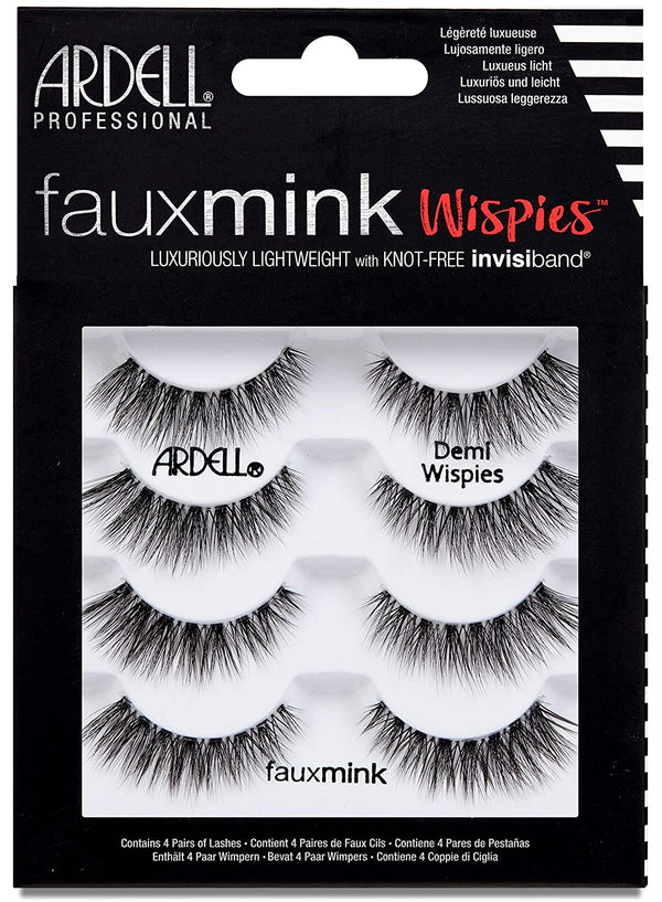 ARDELL Professional Faux Mink Demi Wispies Lash Multipack - 4 pairs