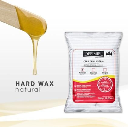 Depimiel Natural Hard Wax Bag - 22.05 lbs