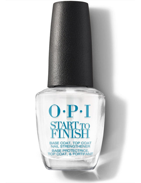 OPI Start To Finish - Base Coat, Top Coat, & Nail Strengthener (15ml/0.5oz)