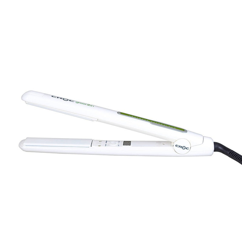 Croc Greenion White Titanium Flat Iron