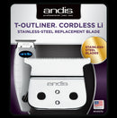 Andis Cordless T-Outliner LI Stainless Steel Replacement T-Blade (04570)