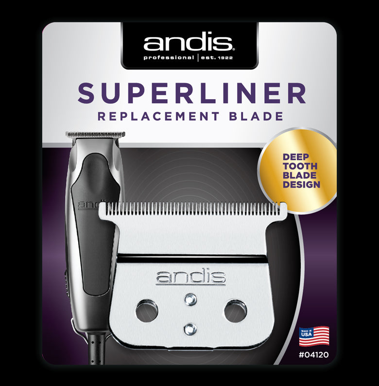 Andis Superliner Carbon Steel Close Cutting T-Blade (04120)