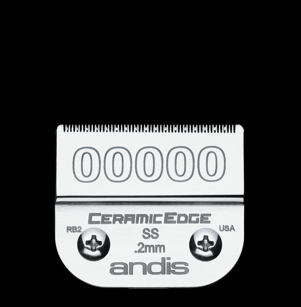 Andis Ceramic Edge Close Cutting Detachable Blade - Size 00000 (64730)