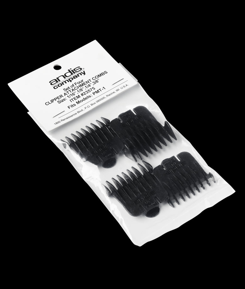 Andis Snap-On Blade Attachment Combs 4 Piece Set (23575)