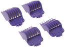 Andis Master Dual Magnet Large 4 Piece Comb Set - Purple (01415)