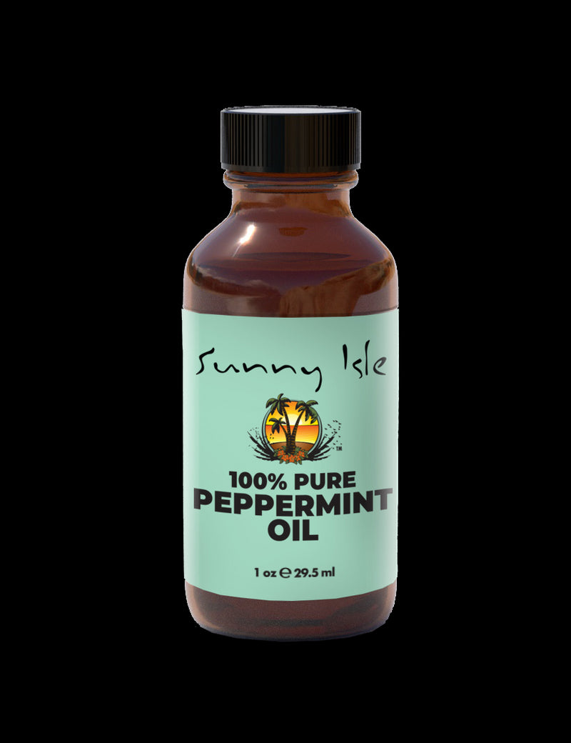Sunny Isle 100% Pure Peppermint Oil (1oz)
