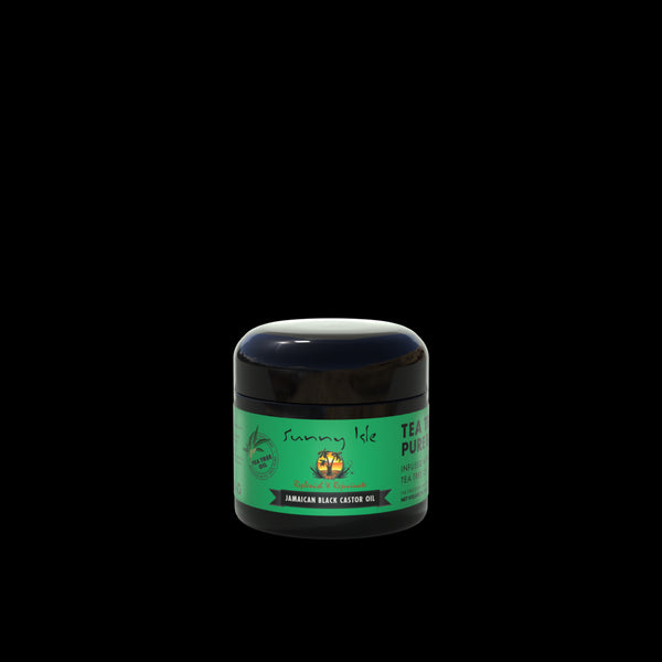 Sunny Isle Jamaican Black Castor Oil Pure Butter Infused with Tea Tree Oil