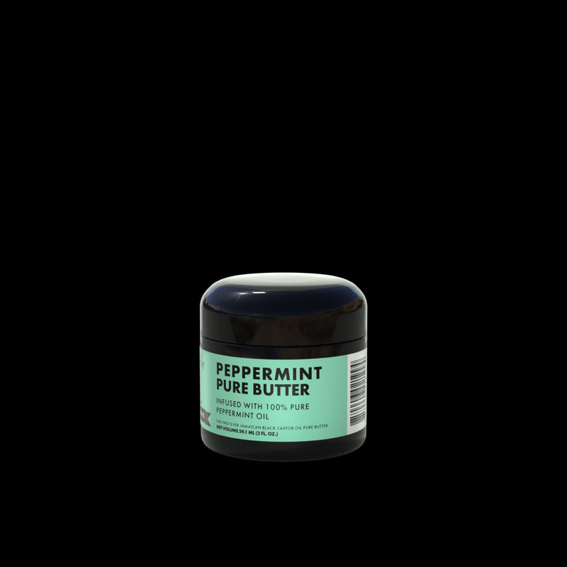 Sunny Isle Jamaican Black Castor Oil Pure Butter Infused with 100% Pure Peppermint Oil