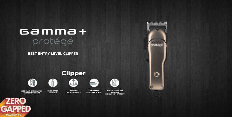Gamma+ Protege Clipper - Matte Metallic Gunmetal