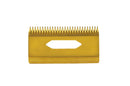Gamma+ Clipper Blade w/ DLC Fixed Taper Blade & Deep Tooth Gold Titanium Cutter