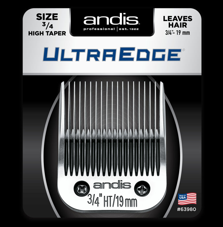 Andis Ultra Edge Detachable Finish Cut Blade - Size 3/4HT