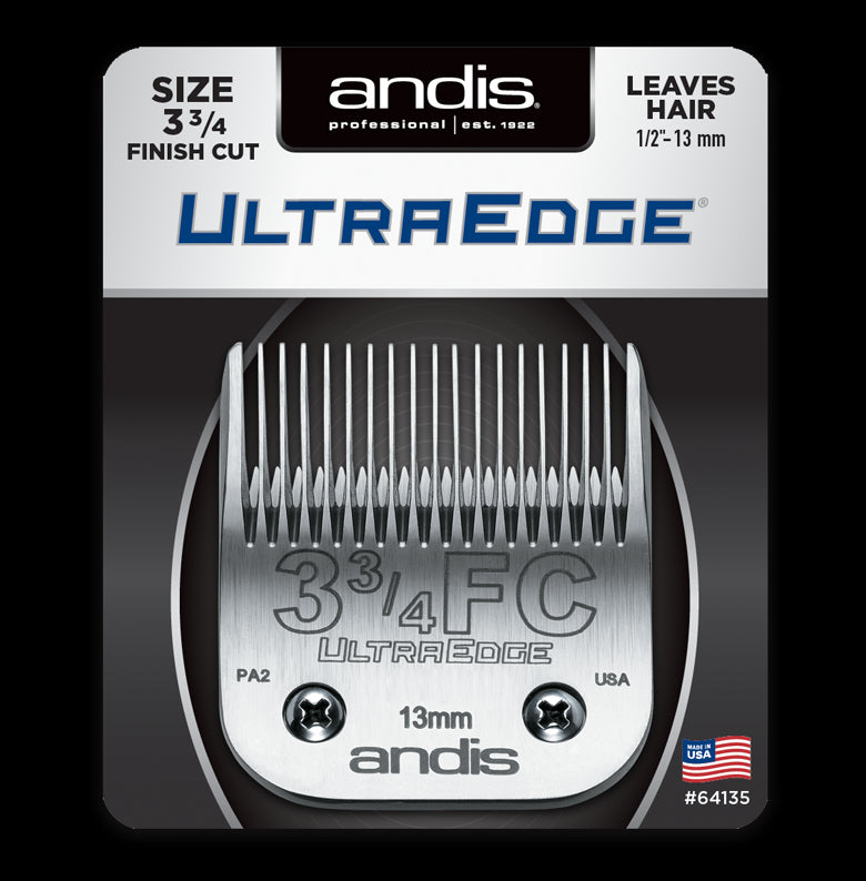 Andis Ultra Edge Detachable Blade - Size 3 3/4FC