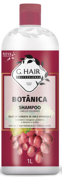 G.HAIR Botanica Grape Seed Oil & Vitamin E Shampoo for Colored Hair (300ml/10.1oz)