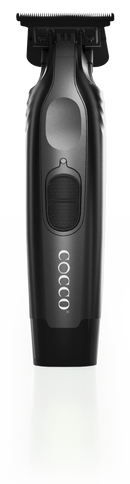 Cocco Veloce Pro Cordless Trimmer w/ Digital Gap Ambassador DLC Blade + Black Charging Stand (CVPT)