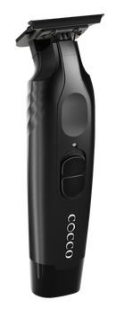Cocco Veloce Pro Cordless Trimmer w/ Digital Gap Ambassador DLC Blade + Black Charging Stand (CVPT)
